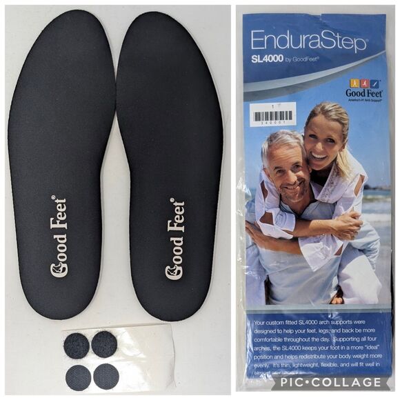 The Good Feet Store EnduraStep SL4000 Cushions Insoles Measure 10-3/8" Unused - Picture 1 of 8